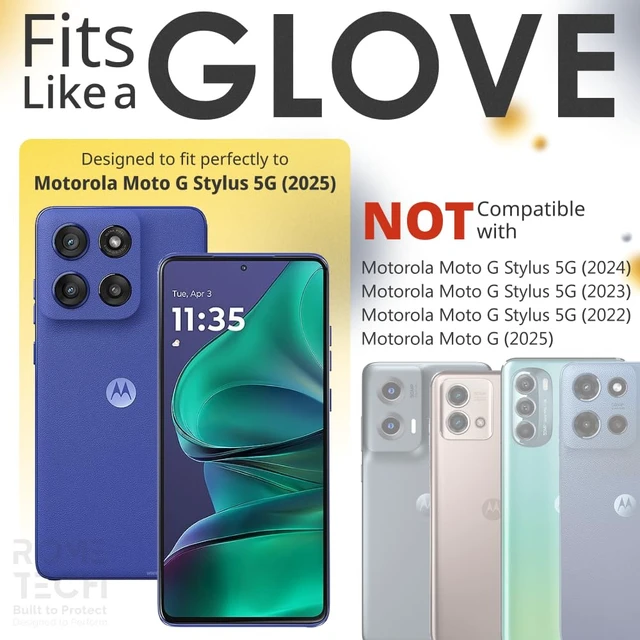 Alt view image 2 of 6 - Motorola Moto G Stylus 5G 2025/ EDGE 60 Fussion/ G Stylus 5G 2026 Defender Case