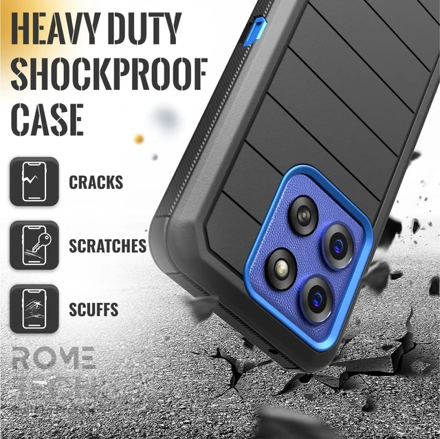 Alt view image 6 of 6 - Motorola Moto G Stylus 5G 2025/ EDGE 60 Fussion/ G Stylus 5G 2026 Defender Case
