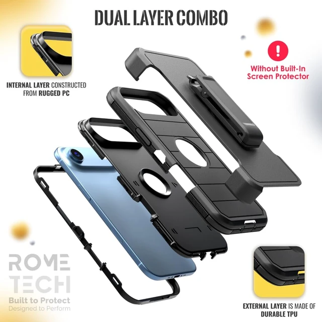 Alt view image 3 of 6 - Apple iPhone 17 Air Defender Case