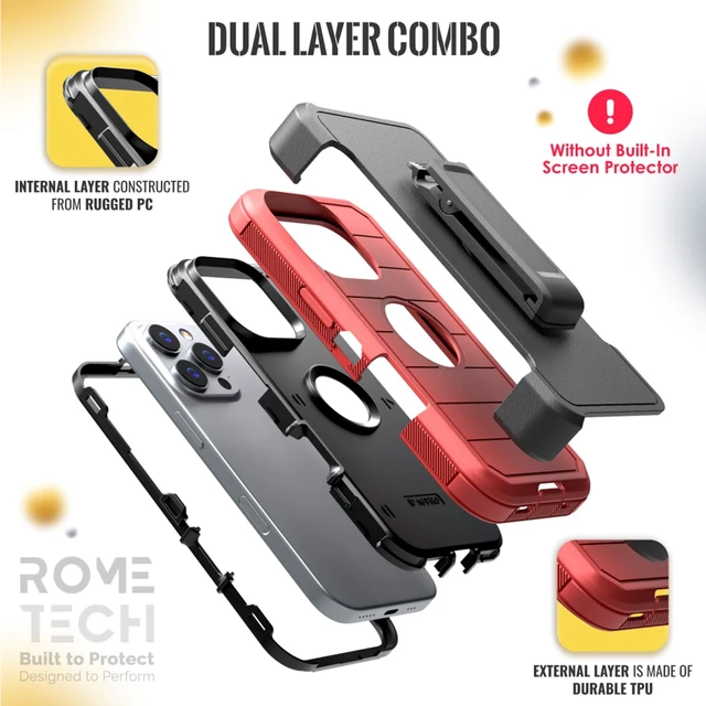 Alt view image 3 of 5 - Apple iPhone 16 Pro Max Defender Case