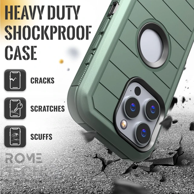Alt view image 6 of 6 - Apple iPhone 16 Pro Max Defender Case
