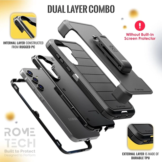Alt view image 3 of 6 - Samsung Galaxy A35 5G (2024) Defender Case