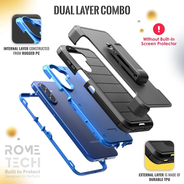 Alt view image 3 of 6 - Samsung Galaxy A17 Defender Case