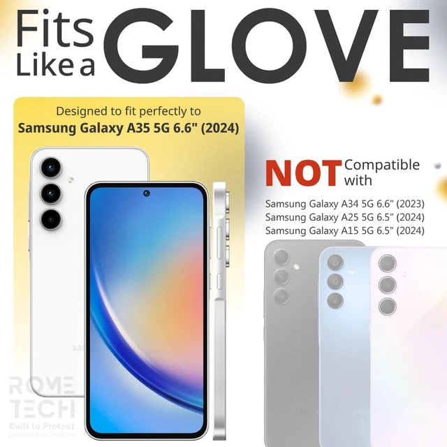 Alt view image 2 of 6 - Samsung Galaxy A35 5G (2024) Defender Case