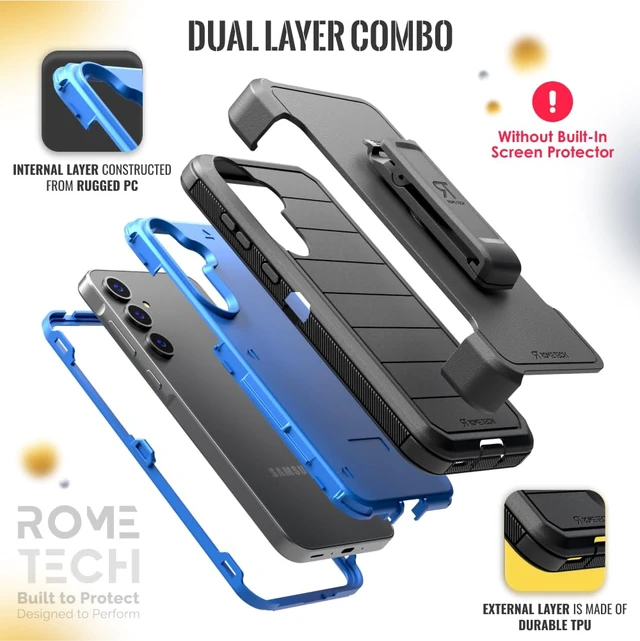 Alt view image 3 of 6 - Samsung Galaxy A35 5G (2024) Defender Case