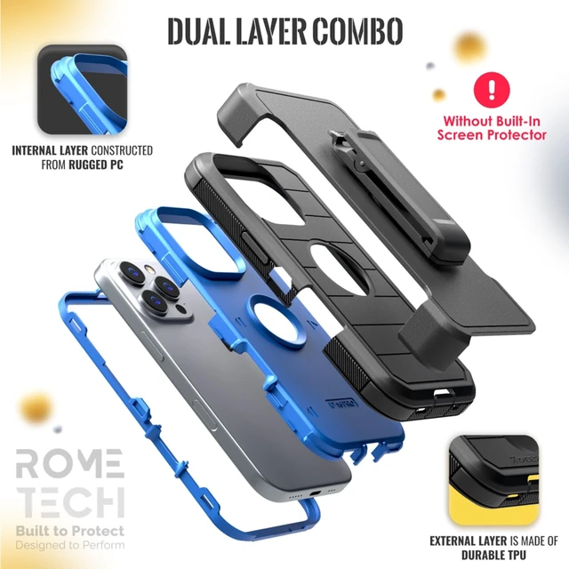 Alt view image 3 of 6 - Apple iPhone 16 Pro Max Defender Case