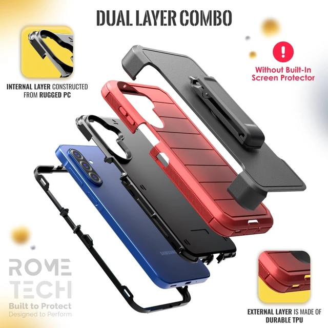 Alt view image 3 of 6 - Samsung Galaxy A17 Defender Case