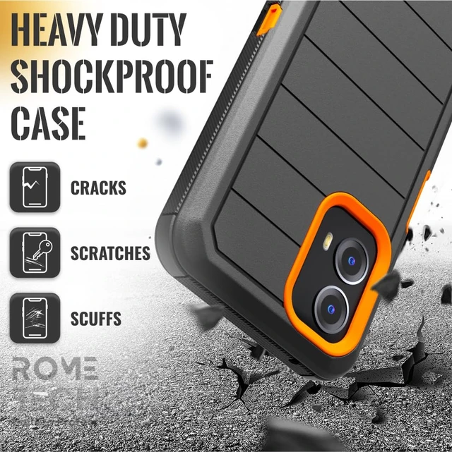 Alt view image 6 of 6 - Motorola Moto G 5G (2024) Defender Case