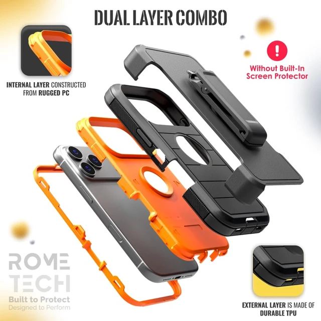 Alt view image 3 of 6 - Apple iPhone 18 Pro Max / 17 Pro Max Defender Case