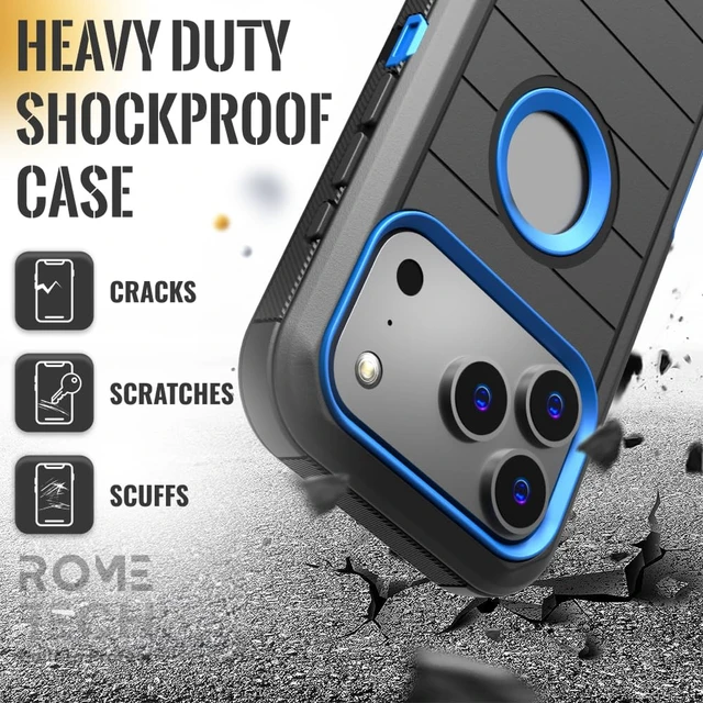 Alt view image 6 of 6 - Apple iPhone 18 Pro / 17 Pro Defender Case