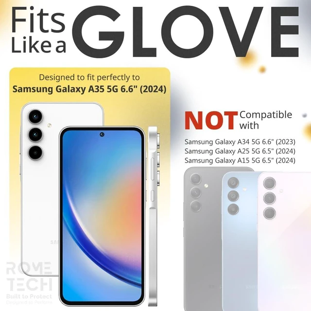 Alt view image 2 of 6 - Samsung Galaxy A35 5G (2024) Defender Case