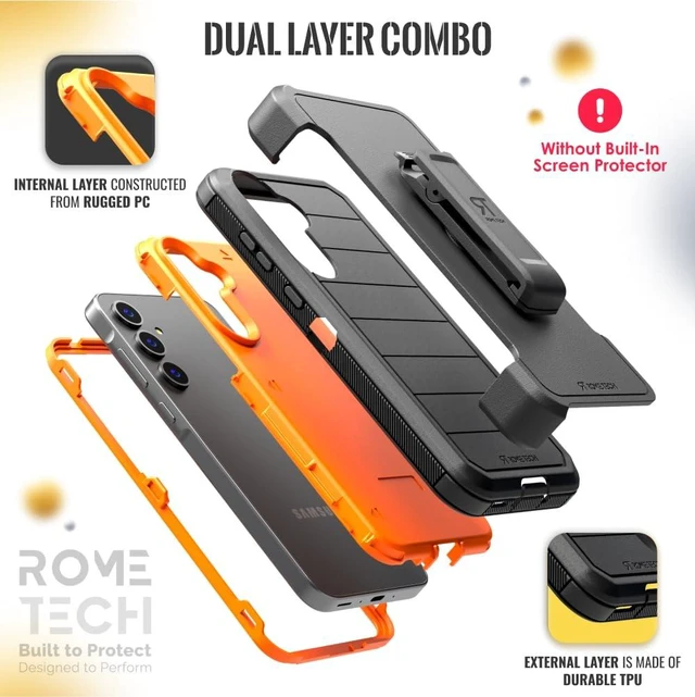 Alt view image 3 of 6 - Samsung Galaxy A35 5G (2024) Defender Case