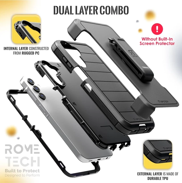 Alt view image 3 of 6 - Samsung Galaxy A15 4G / 5G (2024) Defender Case