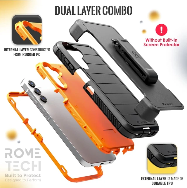 Alt view image 3 of 6 - Samsung Galaxy A15 4G / 5G (2024) Defender Case