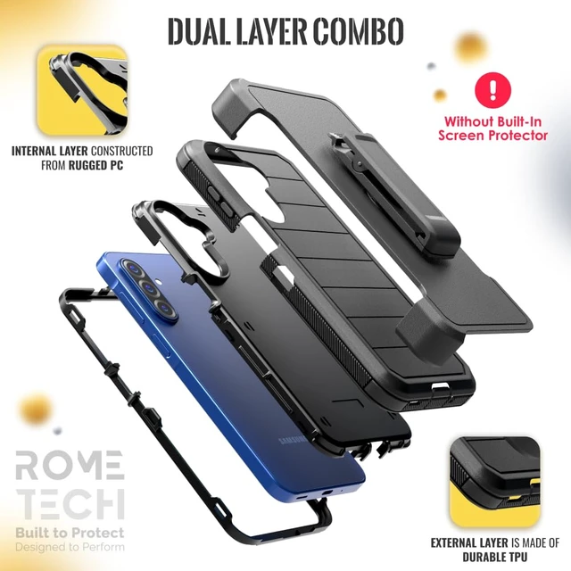 Alt view image 3 of 6 - Samsung Galaxy A17 Defender Case