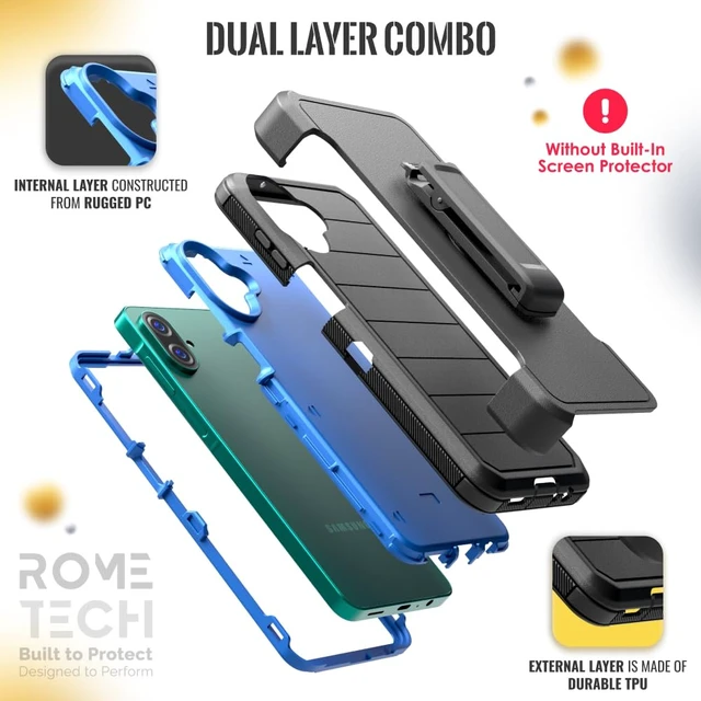 Alt view image 3 of 6 - Samsung Galaxy A07 Defender Case