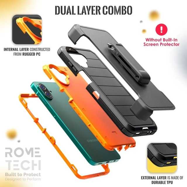 Alt view image 3 of 6 - Samsung Galaxy A07 Defender Case
