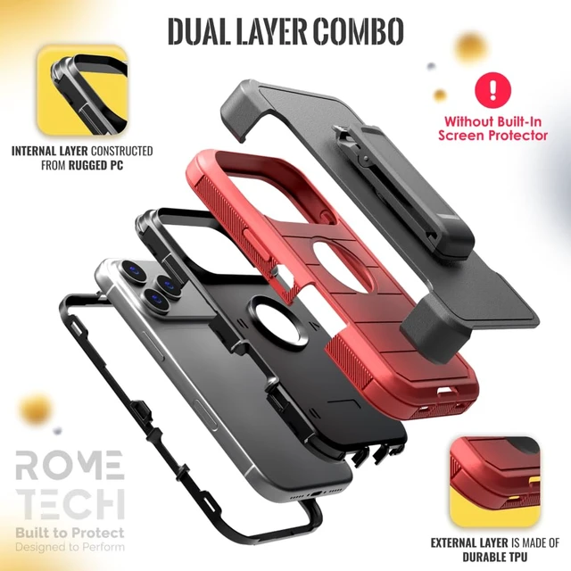Alt view image 3 of 6 - Apple iPhone 18 Pro Max / 17 Pro Max Defender Case