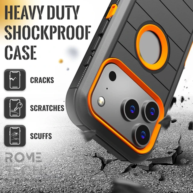 Alt view image 6 of 6 - Apple iPhone 18 Pro Max / 17 Pro Max Defender Case