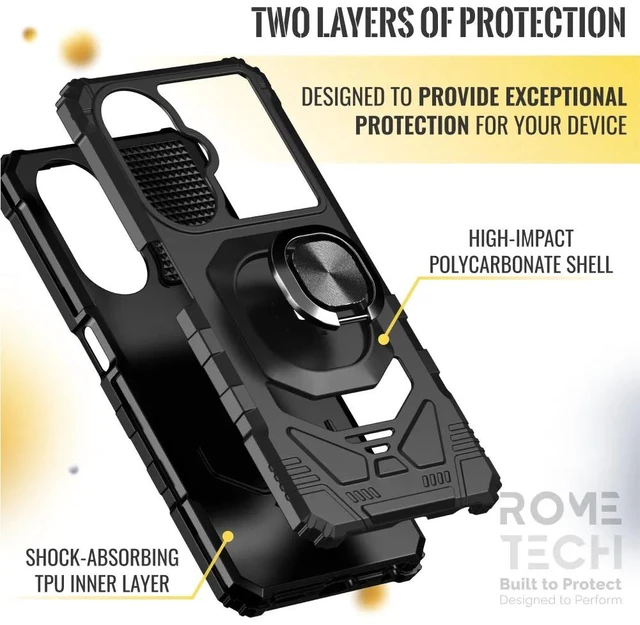 Alt view image 3 of 7 - OnePlus Nord N30 5G Rome Tech Armor Case - Blue