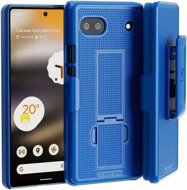 Main image of Shell Holster Combo Case for Google Pixel 6a Blue