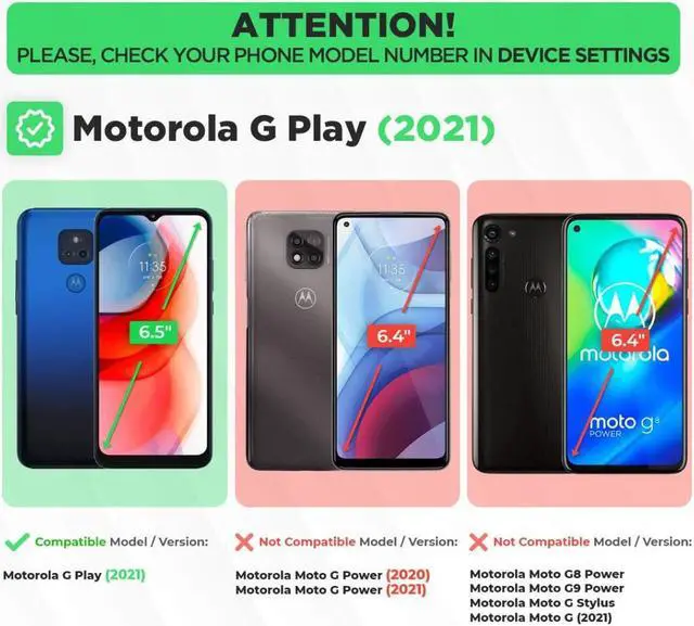 Alt view image 2 of 7 - Rome Tech For Motorola Moto G Play (2021) Belt Clip Holster Phone Case