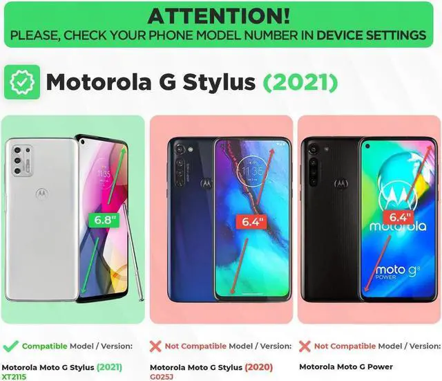 Alt view image 2 of 7 - Rome Tech For Motorola Moto G Stylus (2021) Belt Clip Holster Phone Case