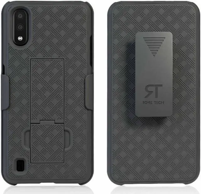 Main image of Rome Tech For Samsung Galaxy A01 Belt Clip Holster Phone Case