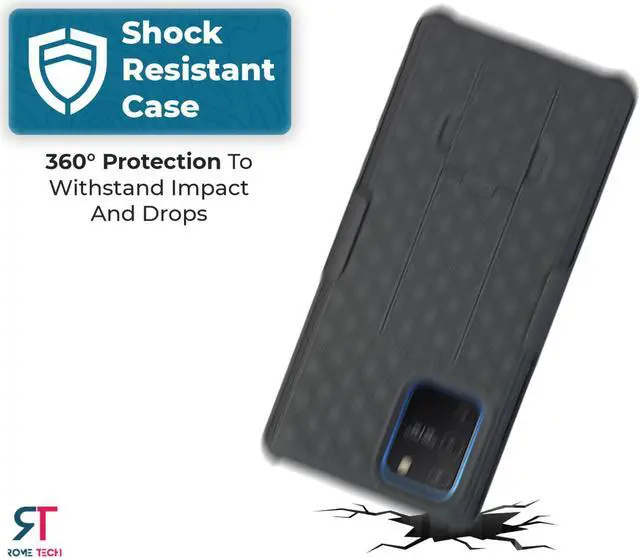 Alt view image 7 of 7 - Rome Tech For Samsung Galaxy S10 Lite Belt Clip Holster Phone Case