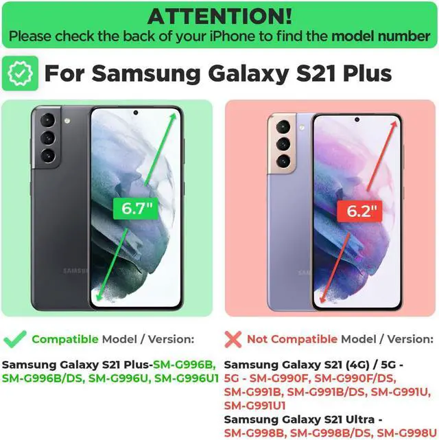 Alt view image 3 of 7 - Rome Tech For Samsung Galaxy S21 Plus Belt Clip Holster Phone Case