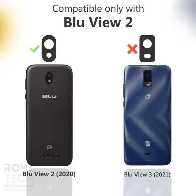 Alt view image 2 of 7 - Rome Tech For BLU View 2 Belt Clip Holster Phone Case