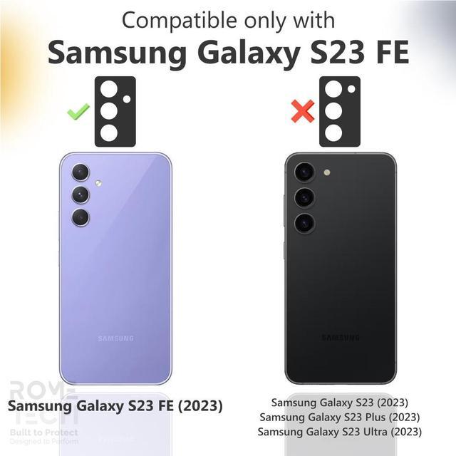 Alt view image 2 of 6 - Samsung Galaxy S23 FE (2023) Rome Tech Armor Case - Blue