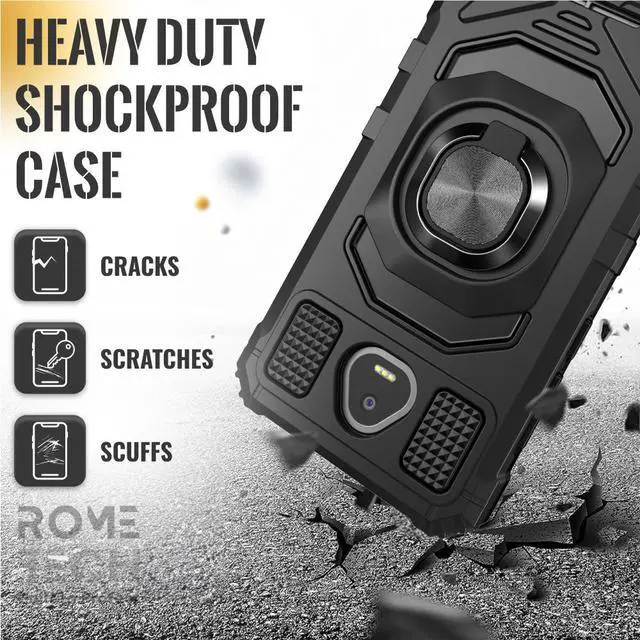 Alt view image 6 of 6 - Schok Volt SV55 Rome Tech Armor Case - Black