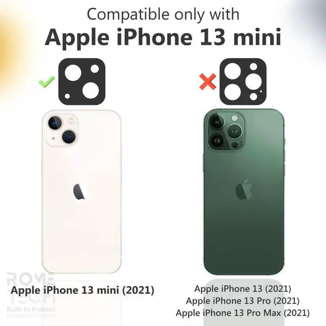 Alt view image 2 of 7 - Rome Tech For Apple iPhone 13 Mini Clear Case with Magsafe