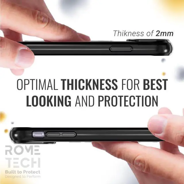 Alt view image 5 of 7 - Rome Tech For Apple iPhone 11 6.1" (2019) Clear Case with Magsafe