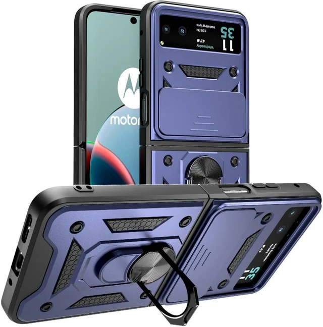 Main image of Rome Tech For Motorola Razr 2023/Razr 40 Armor Case with Camera Shutter