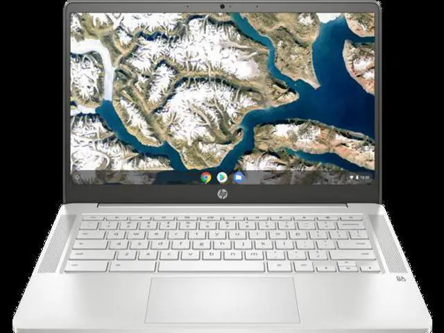 Alt view image 5 of 5 - HP Chromebook - 14a-na0010ca 14" Intel Celeron N4020 Intel UHD Graphics 600 4 GB RAM 64 GB eMMC Chrome OS BT Webcam Mineral silver