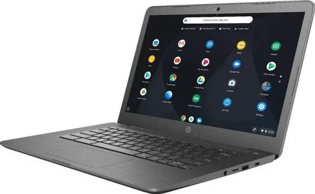 Alt view image 2 of 4 - HP Chromebook 14-db0023dx 14" HD AMD A4-9120C Radeon R4, 4GB RAM, 32GB eMMC