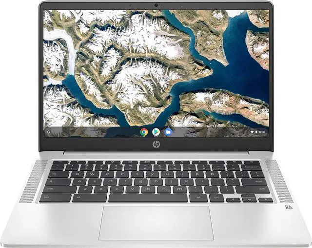 Alt view image 3 of 12 - HP Chromebook 14a-na0642cl 9RT87UA 14-Inch Laptop - 1366 x 768 - 4 GB RAM - Intel Celeron N4020  - 1.10 GHz - 32 GB eMMC - Chrome OS - Silver