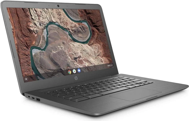 Alt view image 3 of 6 - HP Chromebook 14" HD Laptop AMD A4-9120C 4 GB SDRAM, 32 GB eMMC - 14-db0020nr