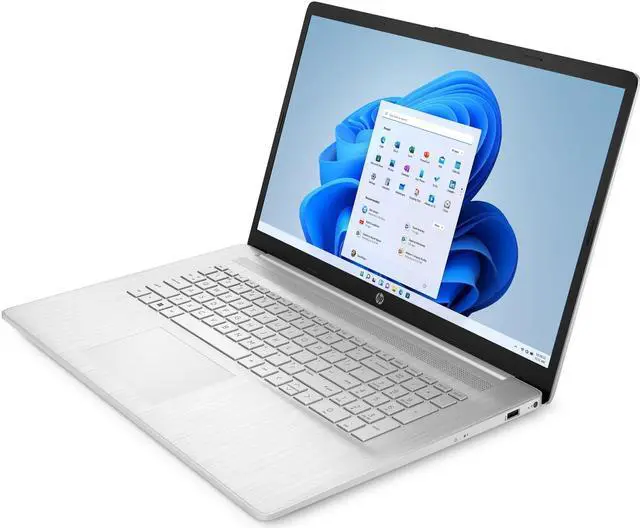 Alt view image 3 of 9 - HP Laptop 17-CP1035CL 17.3" HD+ Touch Display AMD Ryzen 5 5625U 12GB RAM 1TB HDD
