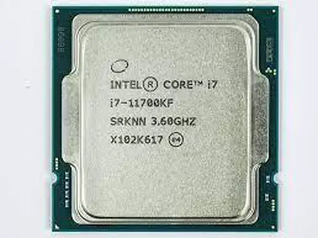 Alt view image 2 of 9 - Intel Core i7 Gen 11 I7-11700KF 4.90 GHz Rocket Lake SRKNN FCLGA1200 CPU