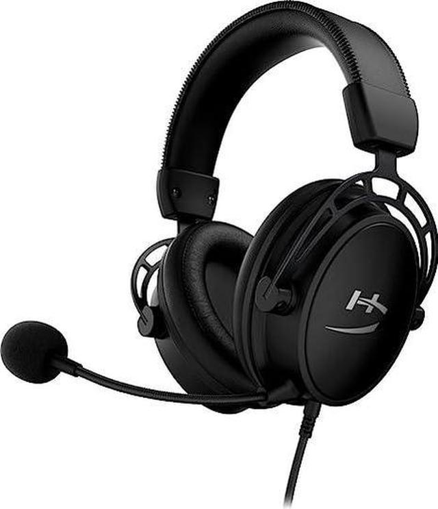 Refurbished: HyperX Cloud Alpha Wired Over-Ear Gaming Headset, Black  (4P5K7AA) 