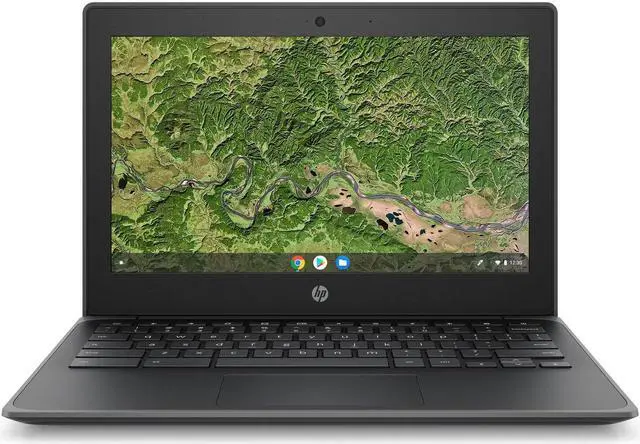Alt view image 4 of 9 - HP Chromebook 11A G8 EE 11.6" 4GB 32GB eMMC AMD A4-9120C 1.6GHz ChromeOS, Black