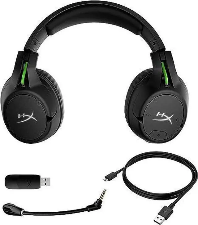 Alt view image 6 of 13 - HyperX CloudX Flight - Wireless Gaming Headset, Official Xbox Licensed, Compatible with Xbox One and Xbox Series X|S, Game and Chat Mixer, Memory Foam, Detachable Noise-Cancellation Microphone