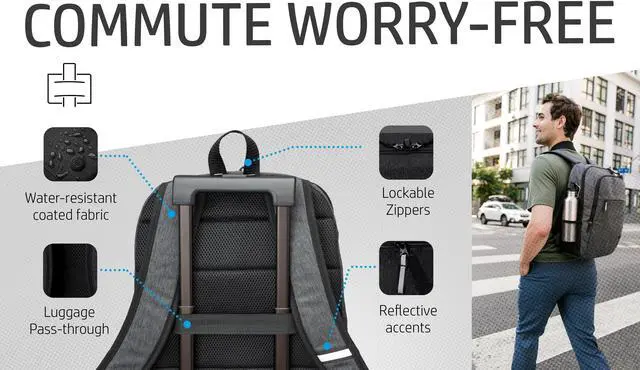 Alt view image 18 of 20 - HP Prelude Pro 15.6-inch Backpack