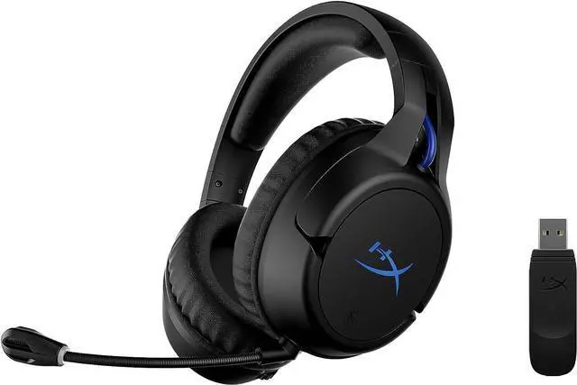 Alt view image 2 of 7 - HyperX Cloud Flight  Wireless Gaming Headset for PS5 and PS4, Up to 30-hour battery, Memory foam ear cushions and premium leatherette, Noise-Cancelling Microphone with LED Mic Mute