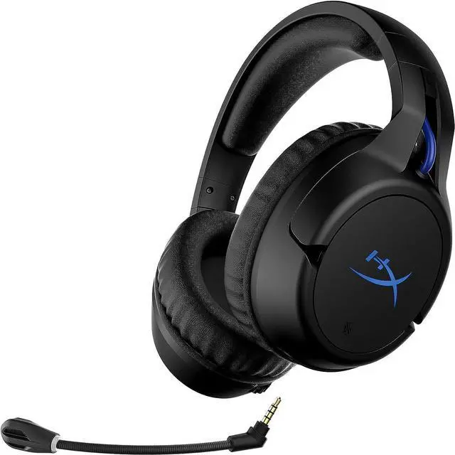 Alt view image 5 of 7 - HyperX Cloud Flight  Wireless Gaming Headset for PS5 and PS4, Up to 30-hour battery, Memory foam ear cushions and premium leatherette, Noise-Cancelling Microphone with LED Mic Mute