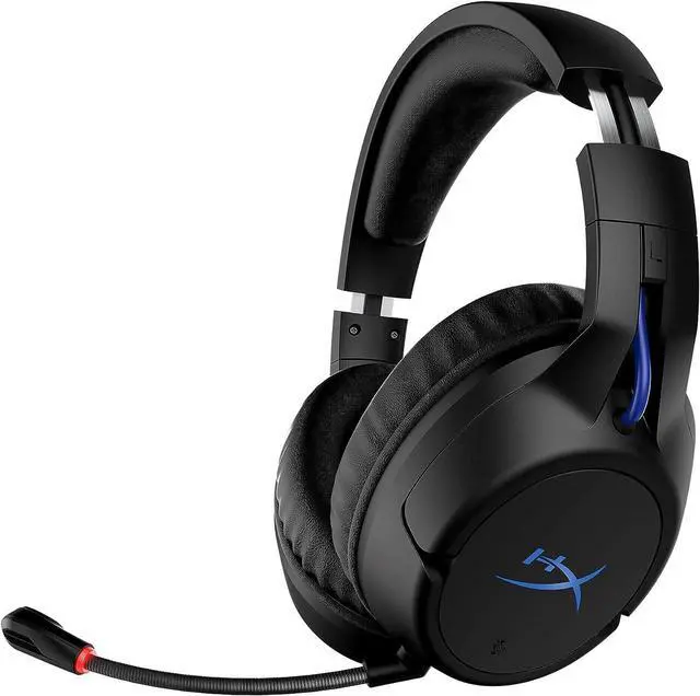 Alt view image 3 of 7 - HyperX Cloud Flight  Wireless Gaming Headset for PS5 and PS4, Up to 30-hour battery, Memory foam ear cushions and premium leatherette, Noise-Cancelling Microphone with LED Mic Mute