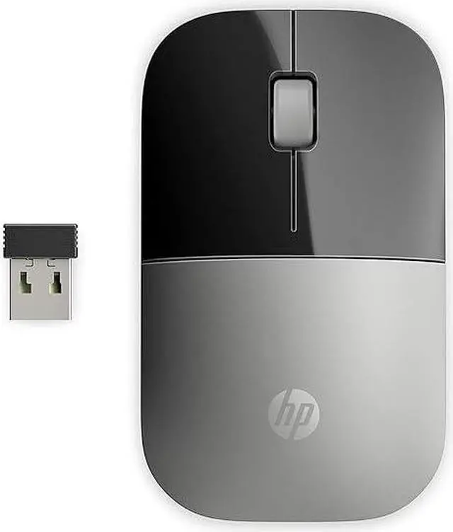 Main image of HP Z3700 G2 Wireless Mouse - Natural Silver, 66Z09AA#ABL